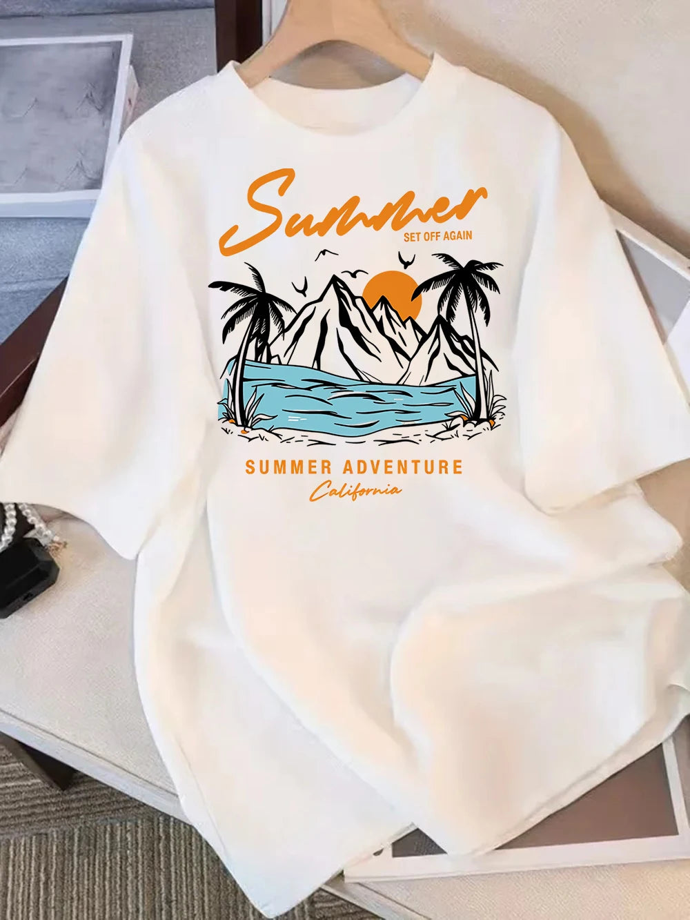 Stay Salty You Are The Salt of The Earth Female Tshirt Street Breathable T-Shirts O-Neck Cool Short Sleeve Simple Loose T-Shirt